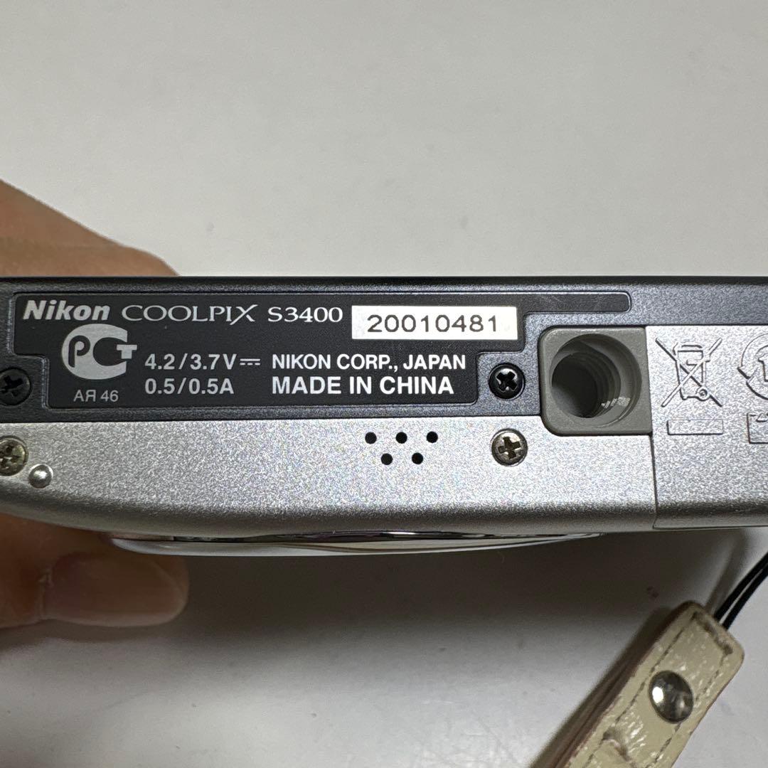 Nikon COOLPIX S3400 コンパクトデジタルカメラ