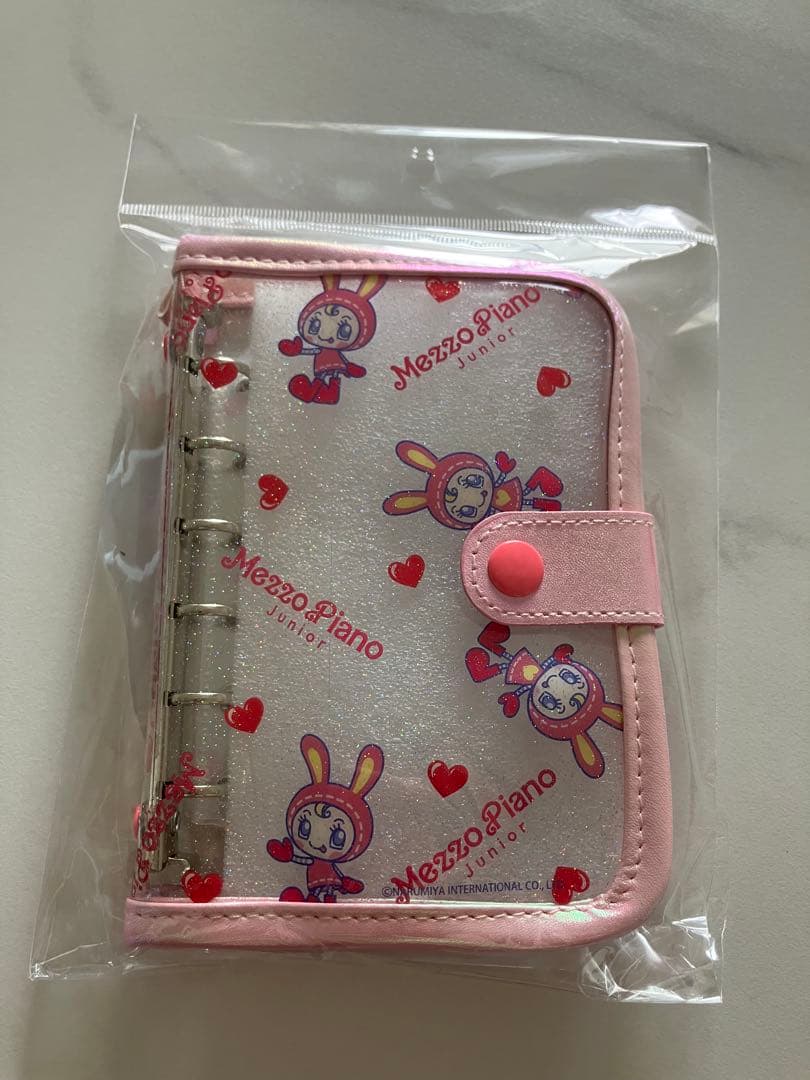 シールバインダー　メゾピアノ　エンジェルブルー　セット　ナルミヤカフェ　シール帳