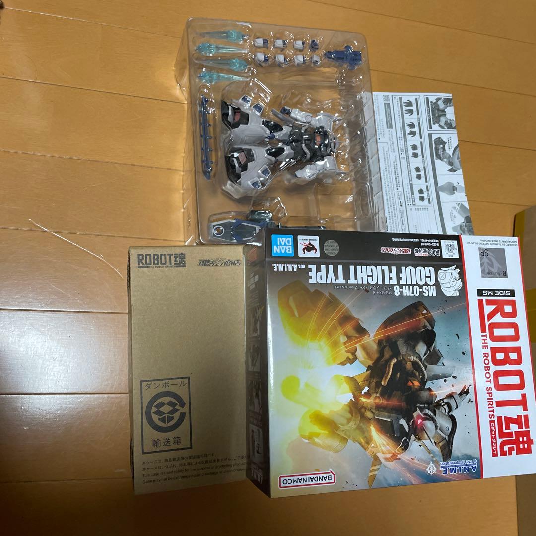 ROBOT魂 MS-07H-8 グフ・フライトタイプ ver 部品欠品あり