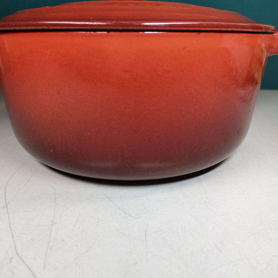 LE CREUSET 20 蓋付き両手鍋