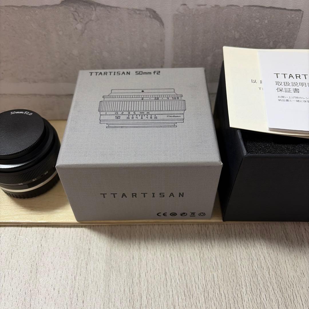 TTartisan 50mm F2 Xマウント用 単焦点レンズ