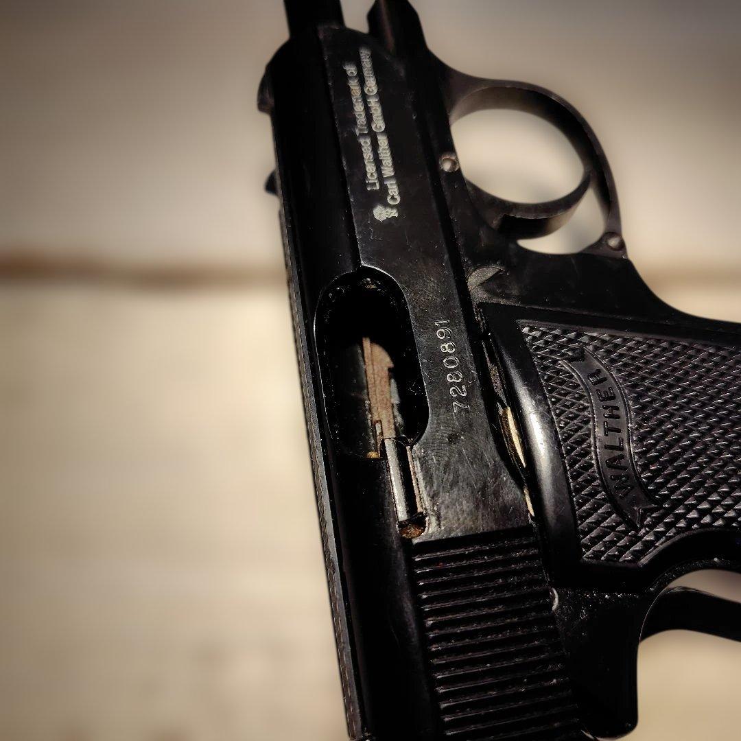 Walther PPK モデルガン ブラック マルシン製　マルゴー箱付き