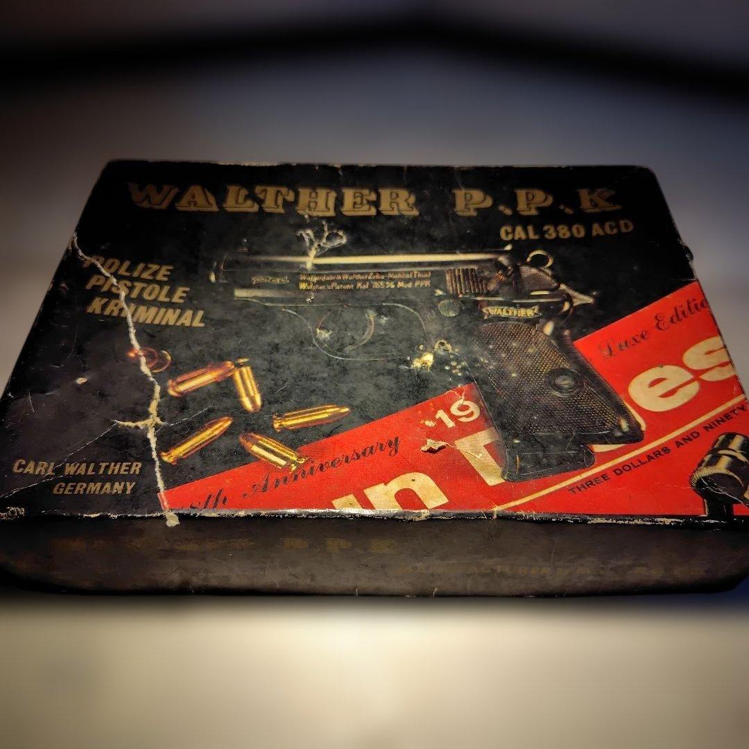 Walther PPK モデルガン ブラック マルシン製　マルゴー箱付き