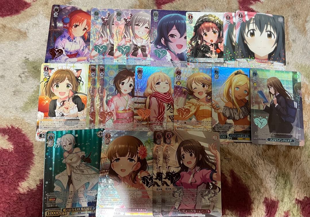 ヴァイス デレマス シンデレラガールズ 8扉 デッキ +パーツ　高レアリティ