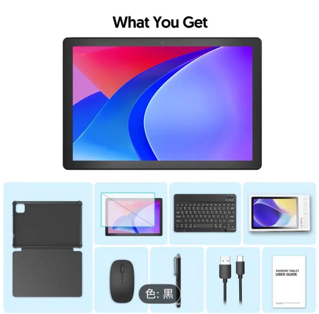 ル*ル様 Android 15 タブレット 12GB RAM 64GBストレージ