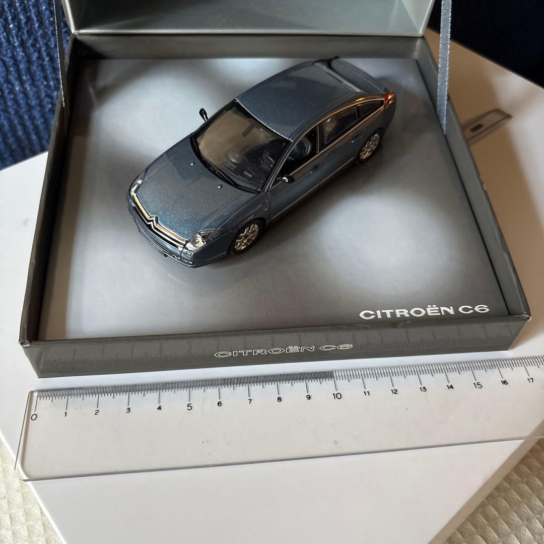 シトロエン　CITROËN C6 ミニカー グレー　非売品