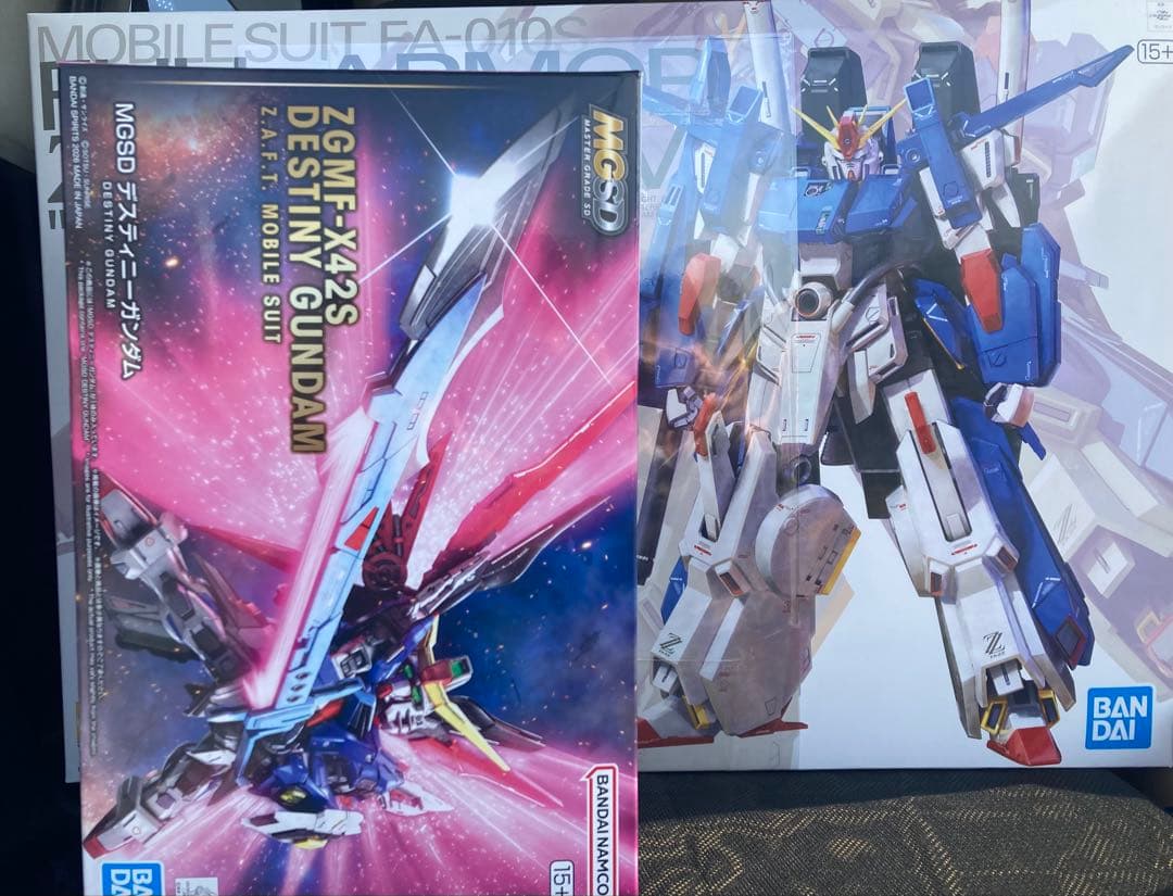 MG フルアーマーZZガンダムVer.Ka+ MGSDデスティニーガンダムセット