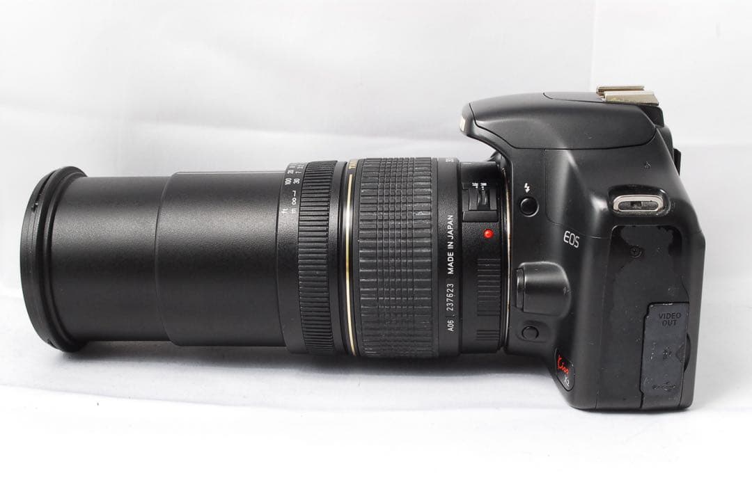 初心者セット✨CANON KISS X2✨超望遠レンズ付き✨Wレンズセット✨