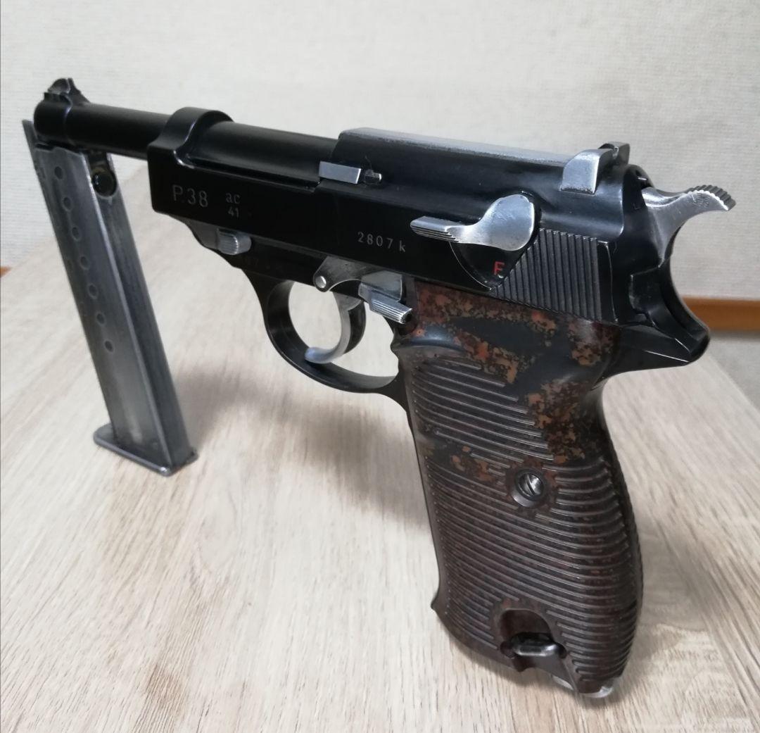 期間限定⭐マルゼン ワルサーP38 ac41 ブラック ガスブロ カスタム⭐