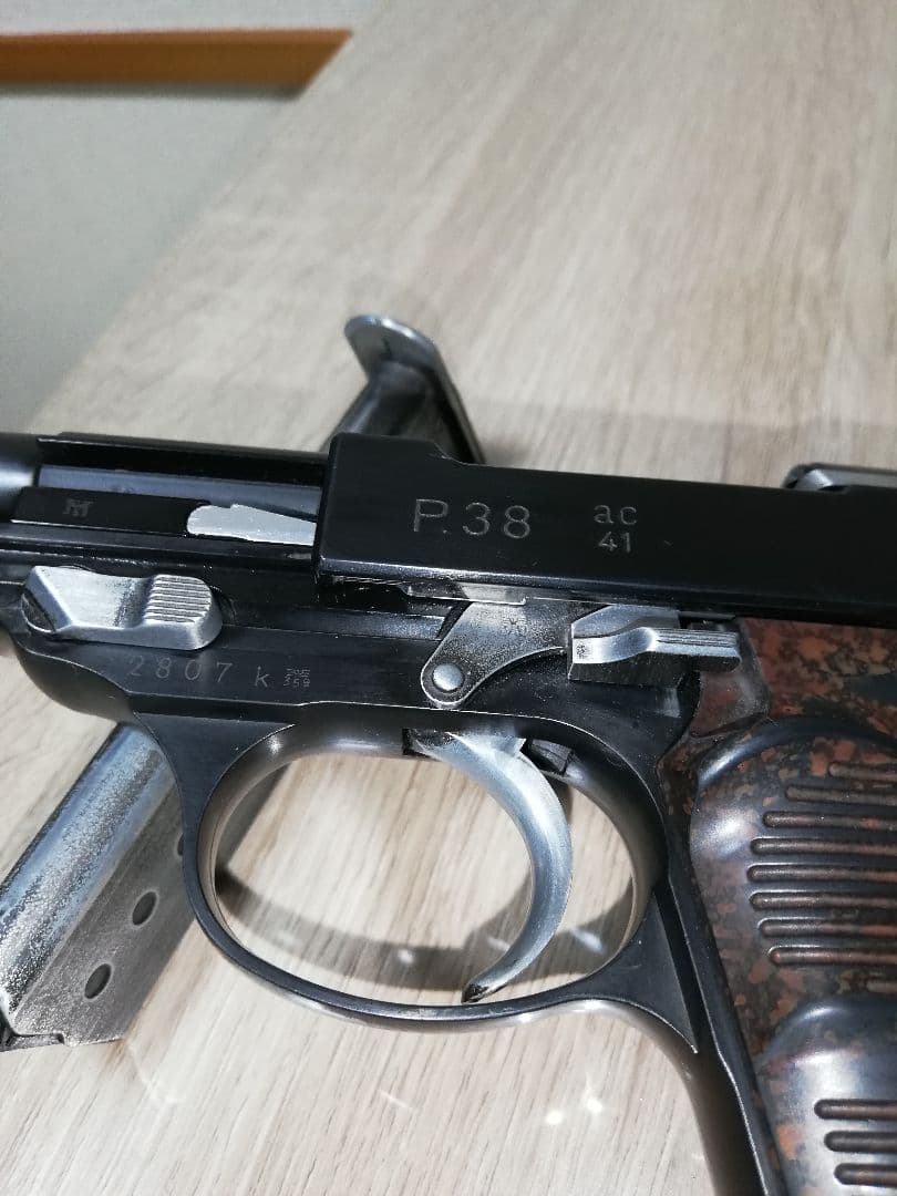 期間限定⭐マルゼン ワルサーP38 ac41 ブラック ガスブロ カスタム⭐