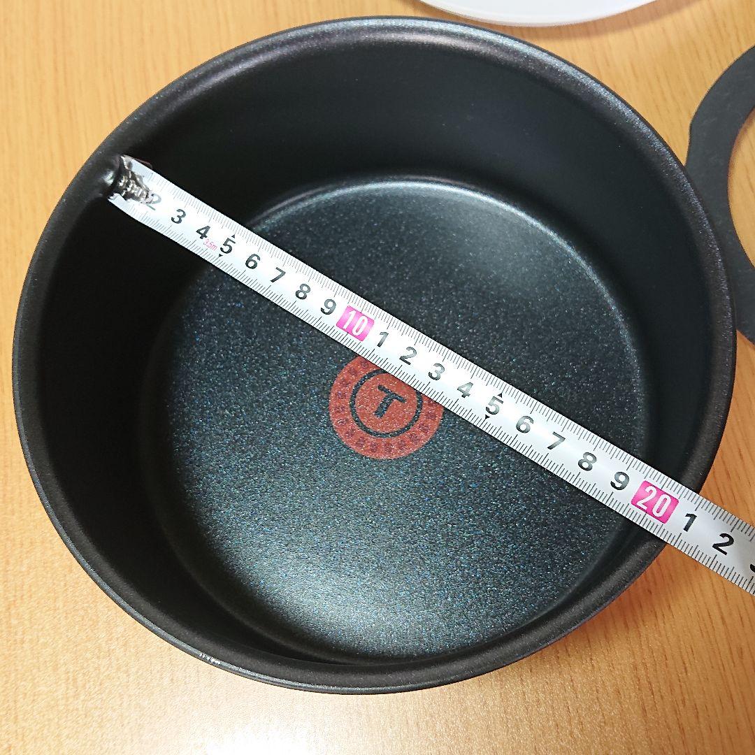 美品【T-FAL】インジニオ・ネオ、レッド、鍋２個セット、取っ手付き