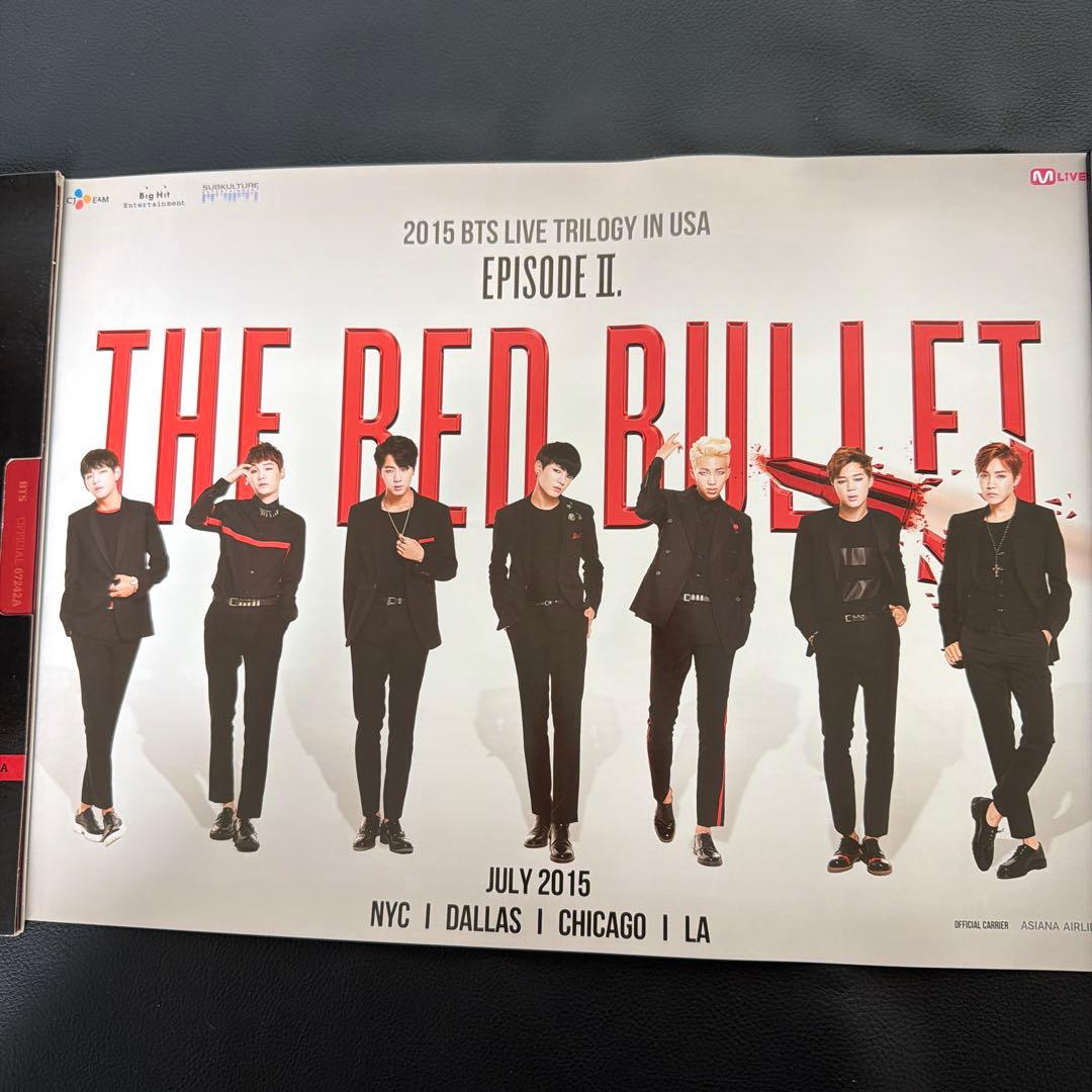 BTS THE RED BULLET 公式グッズ　ポスター