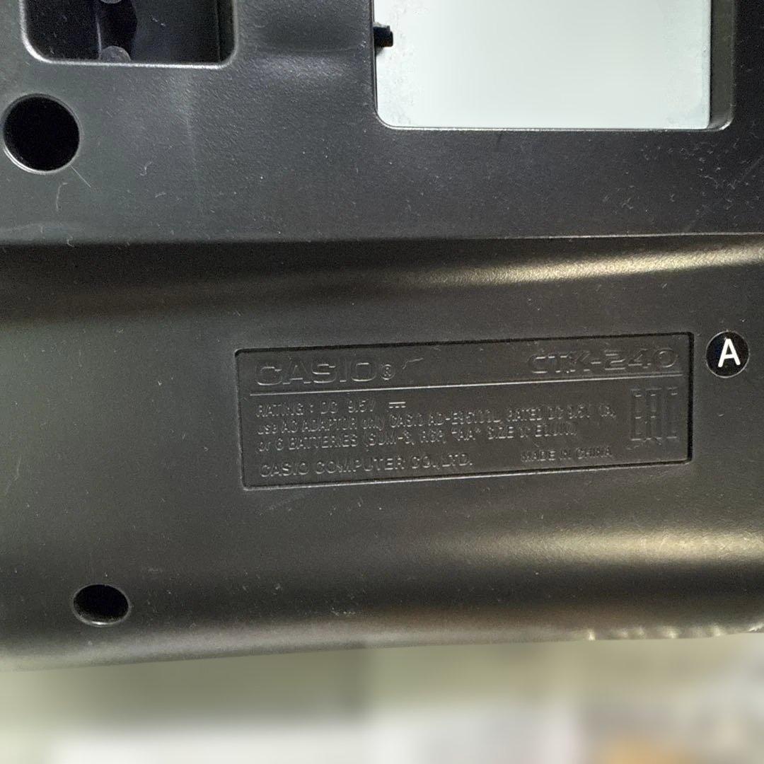 CASIO カシオ 電子キーボード ブラック CTK-240 格安
