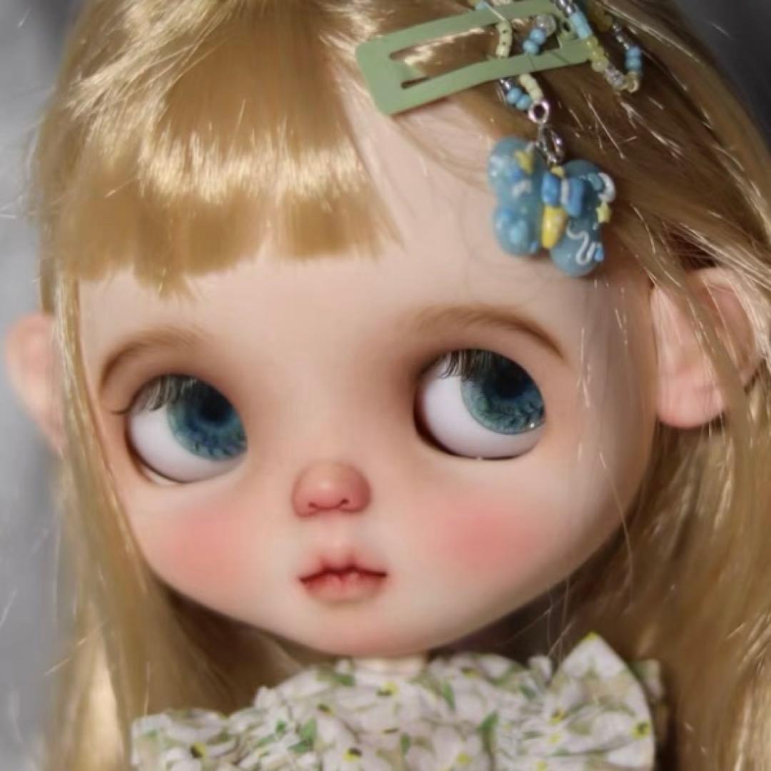 カスタムブライス 作家様 ドール 幼い 小さなお目目 かわいい フルセット