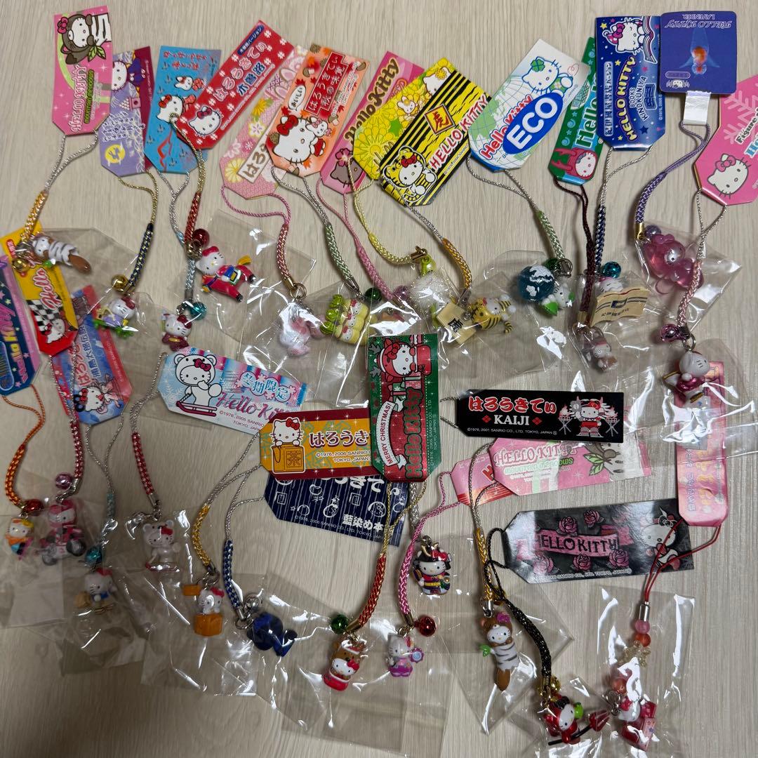 す【レア】 キティ 根付 47個セット