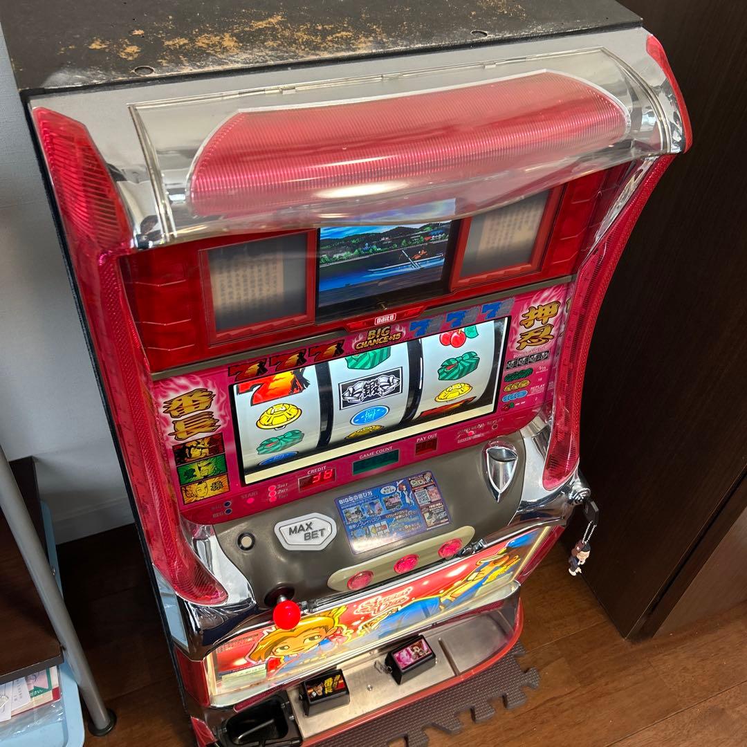 【名古屋市引取限定】パチスロ 実機 押忍番長 スイートパネル 不要機付