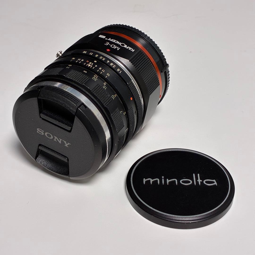 Minolta Auto Rokkor-PF 55mm f/1.8 ソニーセット