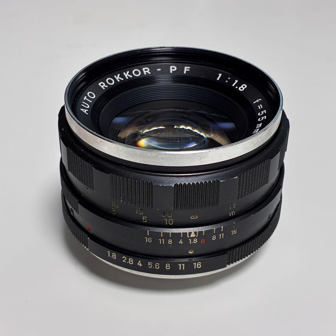 Minolta Auto Rokkor-PF 55mm f/1.8 ソニーセット