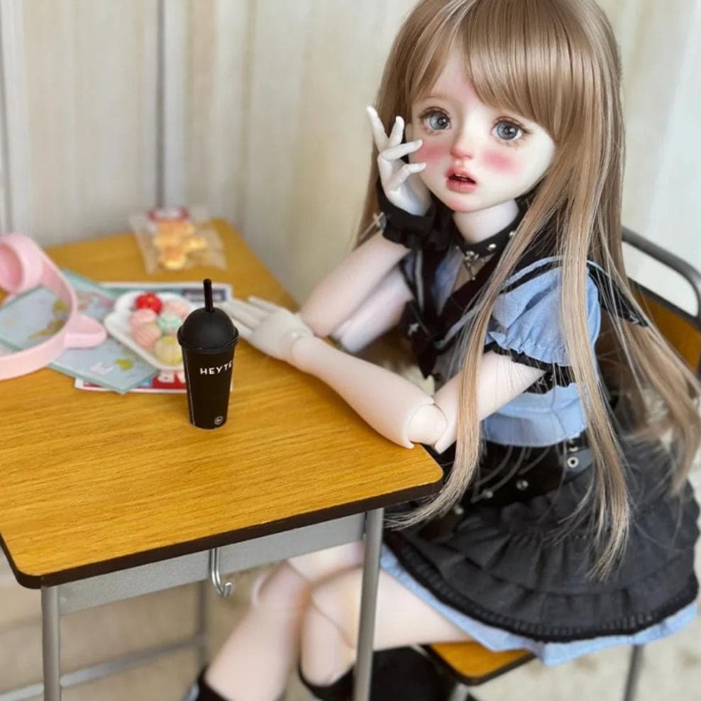 BJD 1/4ドール フルセット 本体 42cm 球体関節人形 衣装 全身セット