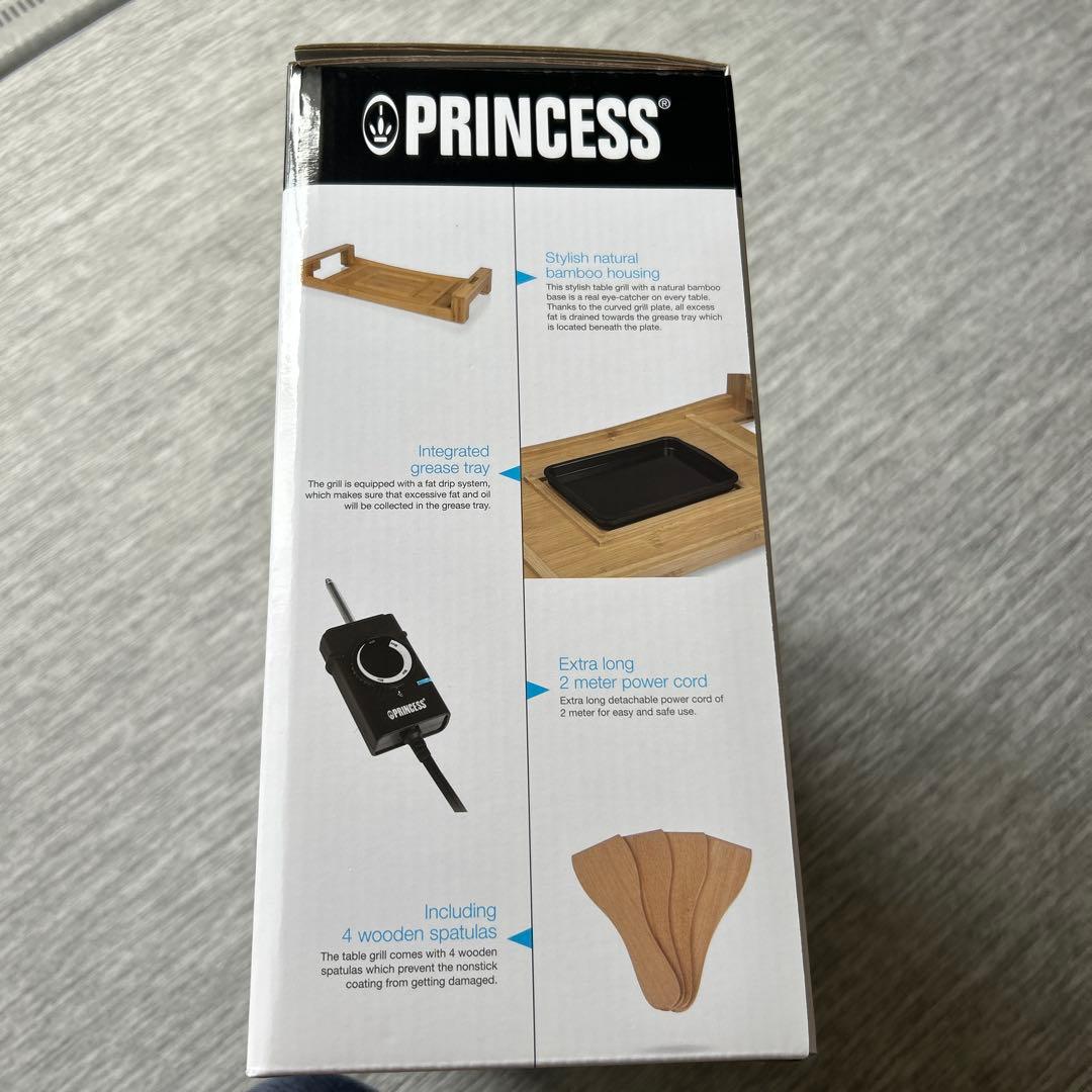 新品　未使用　PRINCESS プリンセス　ホットプレート セラミック　グリル