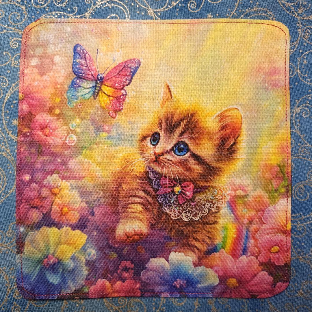 ご確認用　チロスケ　ハンカチ　ねこちゃん柄 19枚