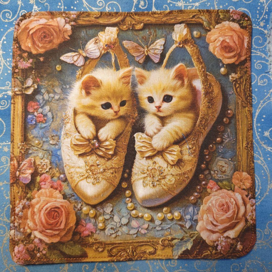 ご確認用　チロスケ　ハンカチ　ねこちゃん柄 19枚