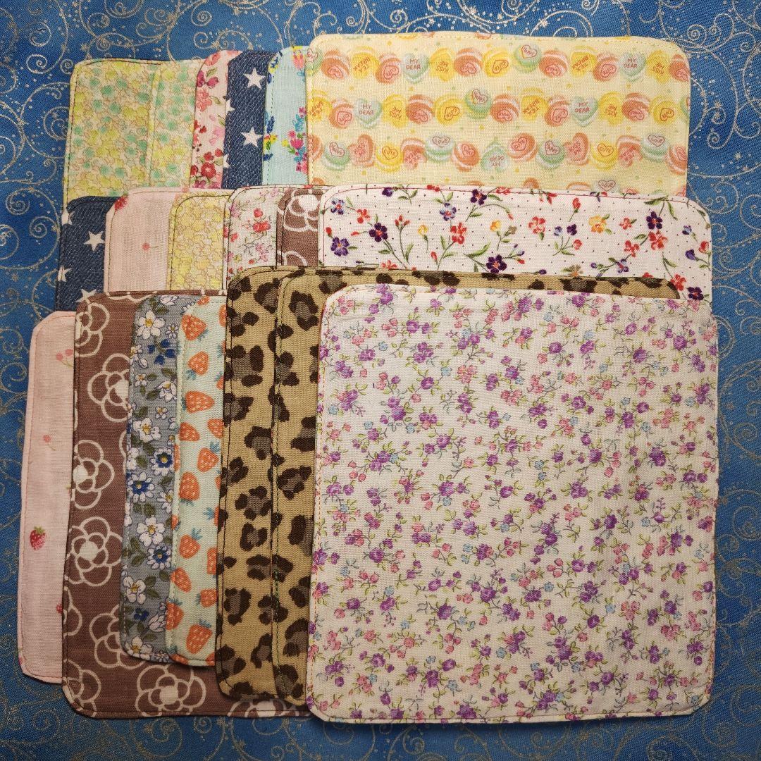 ご確認用　チロスケ　ハンカチ　ねこちゃん柄 19枚