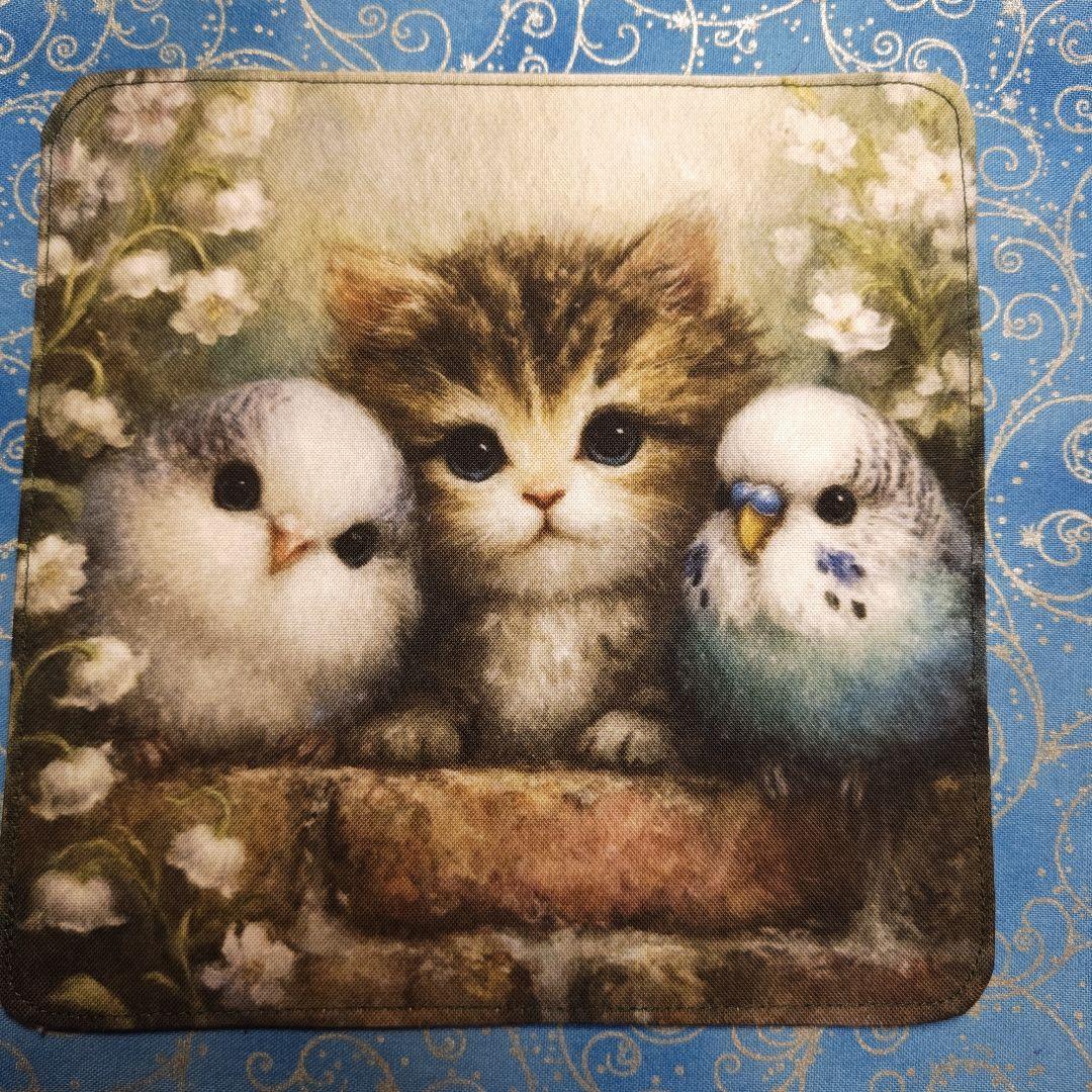 ご確認用　チロスケ　ハンカチ　ねこちゃん柄 19枚