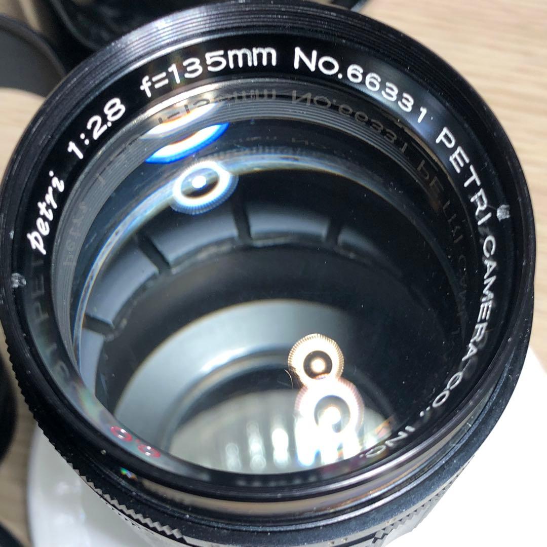 純正付属品付き　petri 135mm f2.8