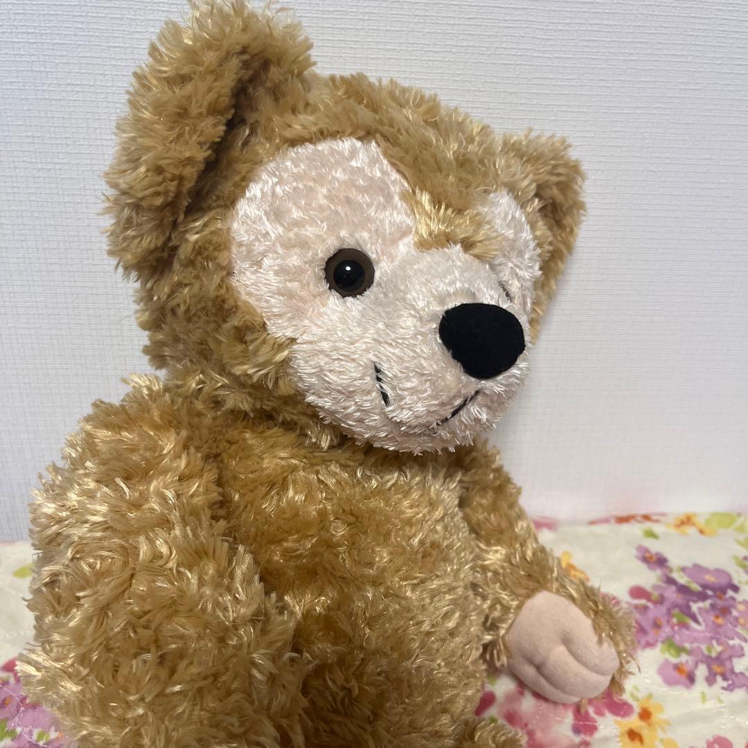 正規品　初期 ダッフィー ぬいぐるみ WDW クリーム ディズニーベア 白タグ