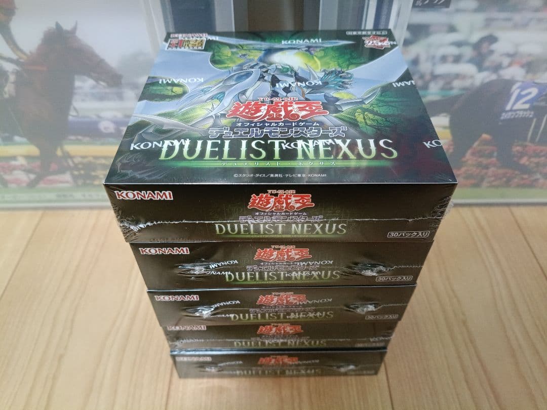 デュエリストネクサス 未開封BOX シュリンク付き 初回版 5BOX