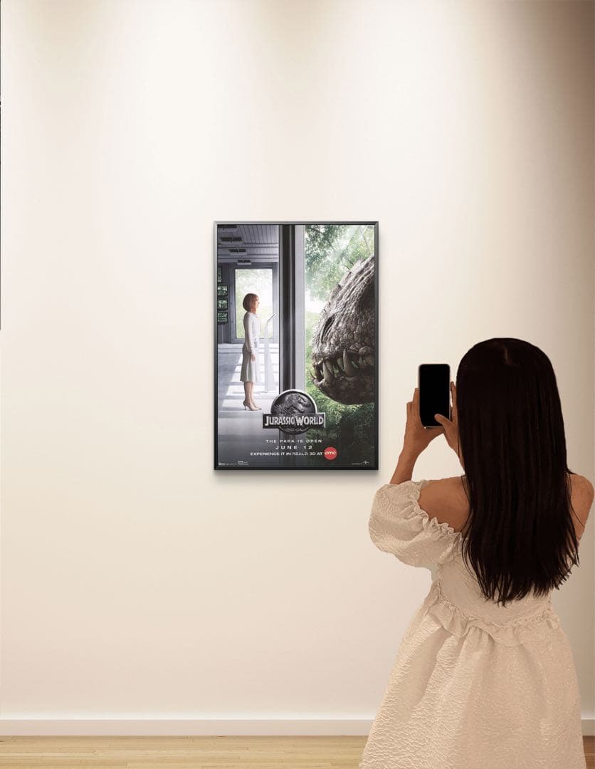 *非販売品*映画館印刷ポスターUS版:ジュラシックワールド