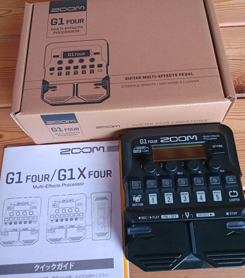 ZOOM G1 FOUR Multi-Effects　ズーム　マルチエフェクター