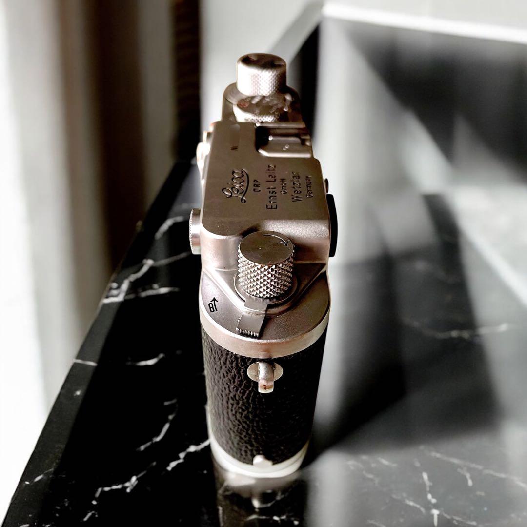 【OH済】Leica IIIf バルナックライカ セルフ付＋純正革ケース付