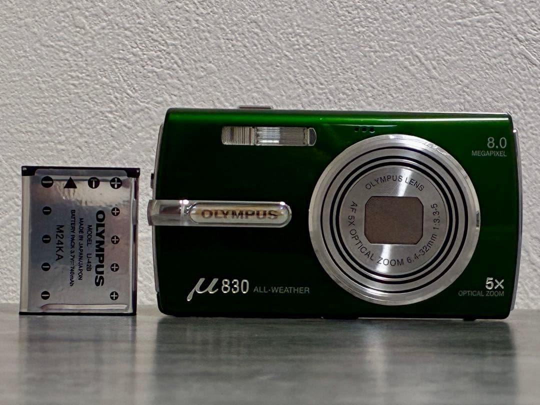 ⭐️美品⭐️オリンパス OLYMPUS μ 830 ブリティッシュグリーン