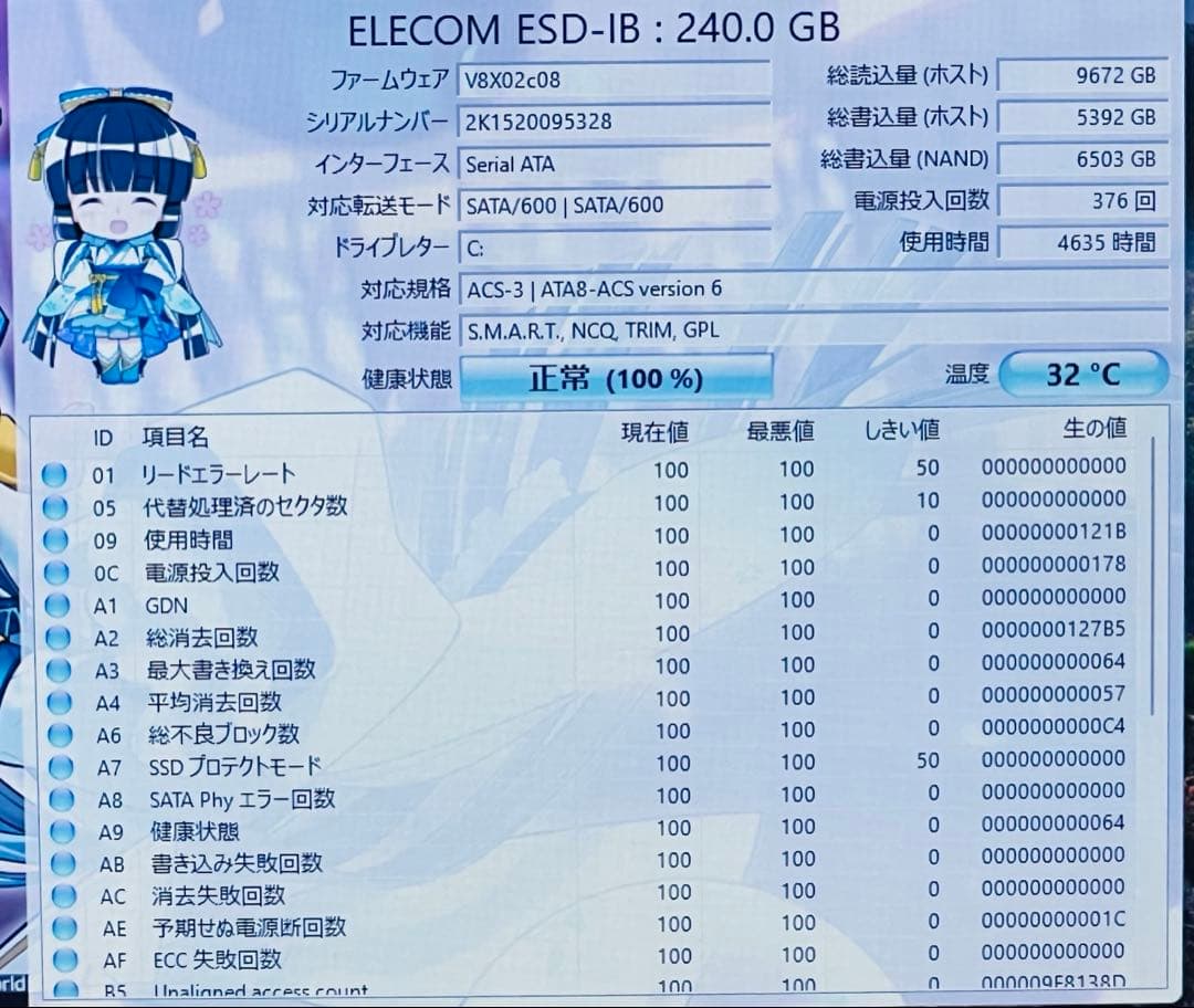 FUJITSU ノートパソコンWin11/8GB/SSD240GB/OFFICE