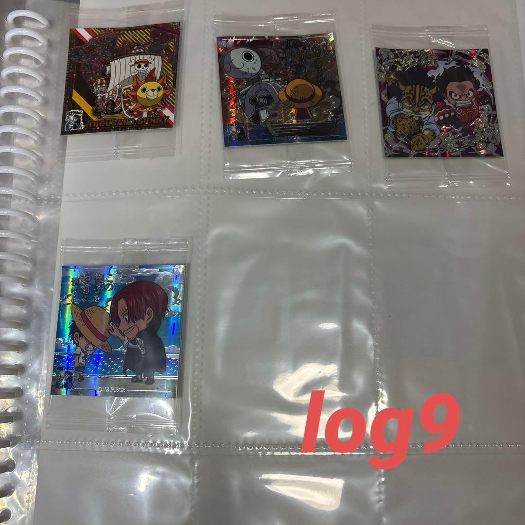 未開封 ワンピース ウエハースシール log1〜10 コンプリート フルコンプ