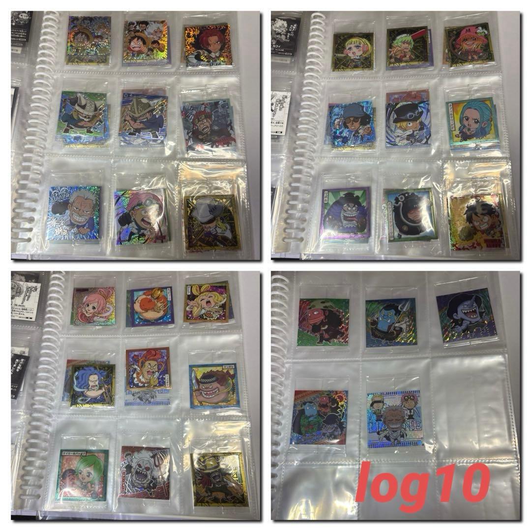 未開封 ワンピース ウエハースシール log1〜10 コンプリート フルコンプ