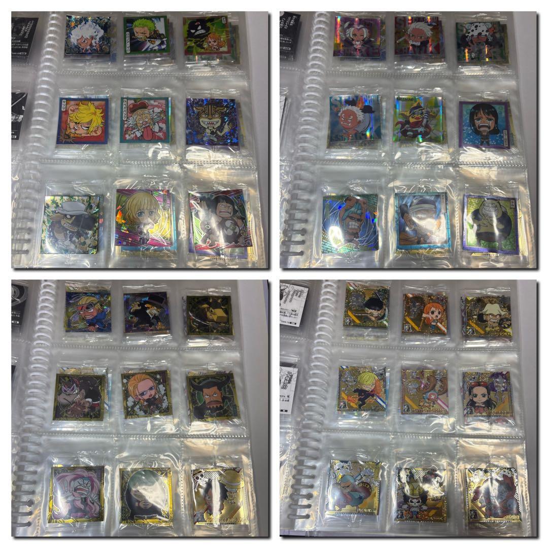 未開封 ワンピース ウエハースシール log1〜10 コンプリート フルコンプ