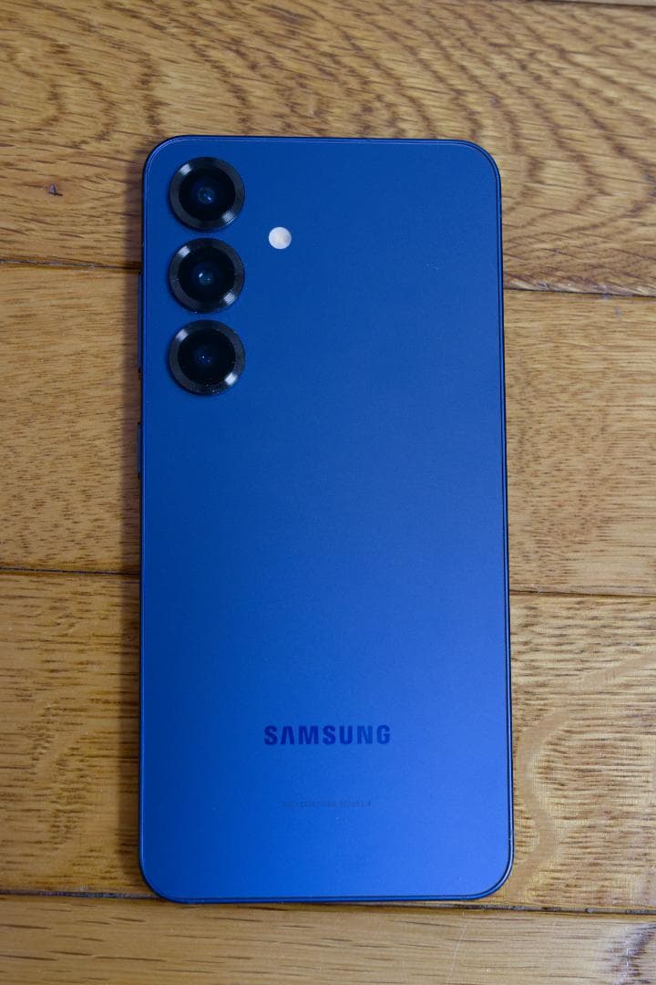 国内版 Samsung Galaxy S25 512GB ネイビー 純正ケース付
