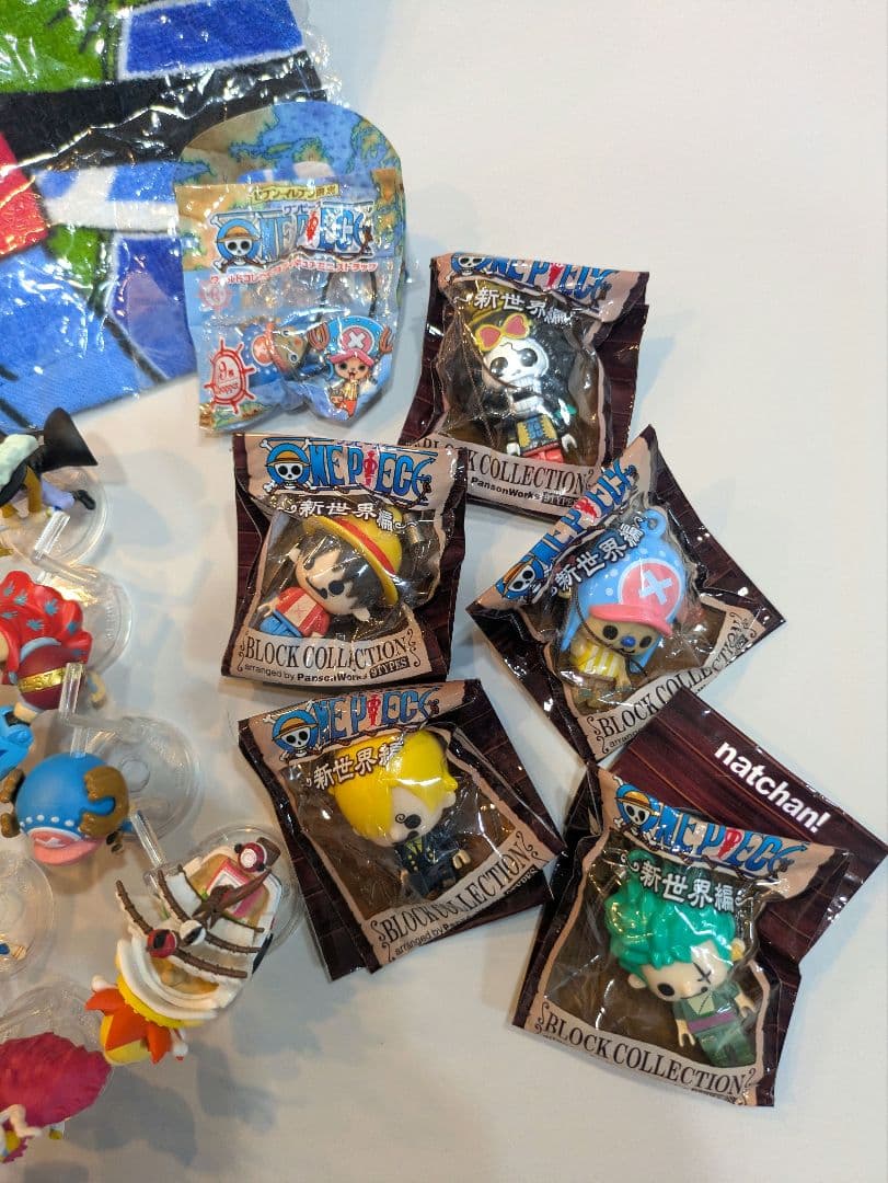 【早い者勝ち】ワンピース　 ワンピの実　フィギュア　タオル　新品含　32点セット
