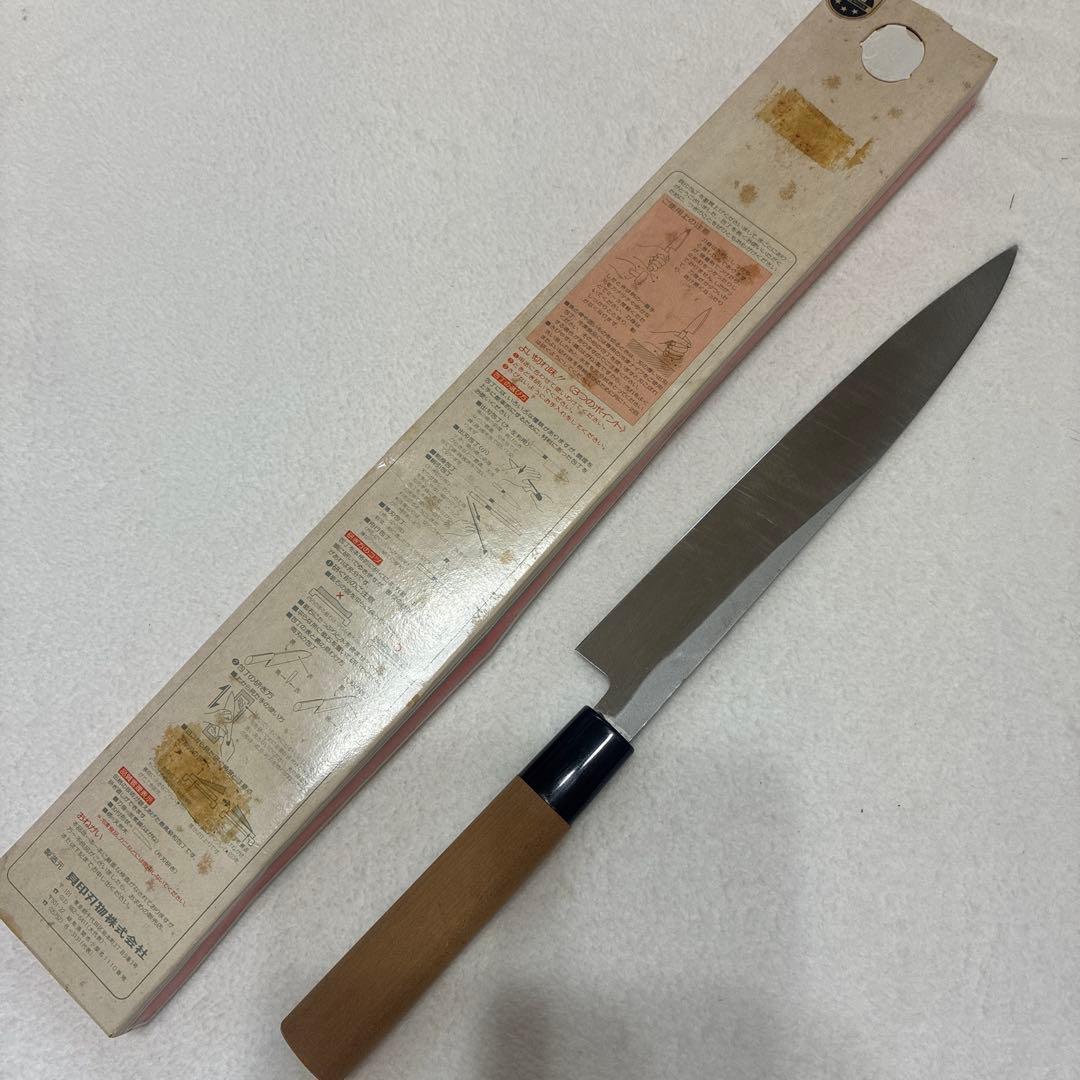 貝印　和造り　関孫六 刺身包丁　竹　鋼