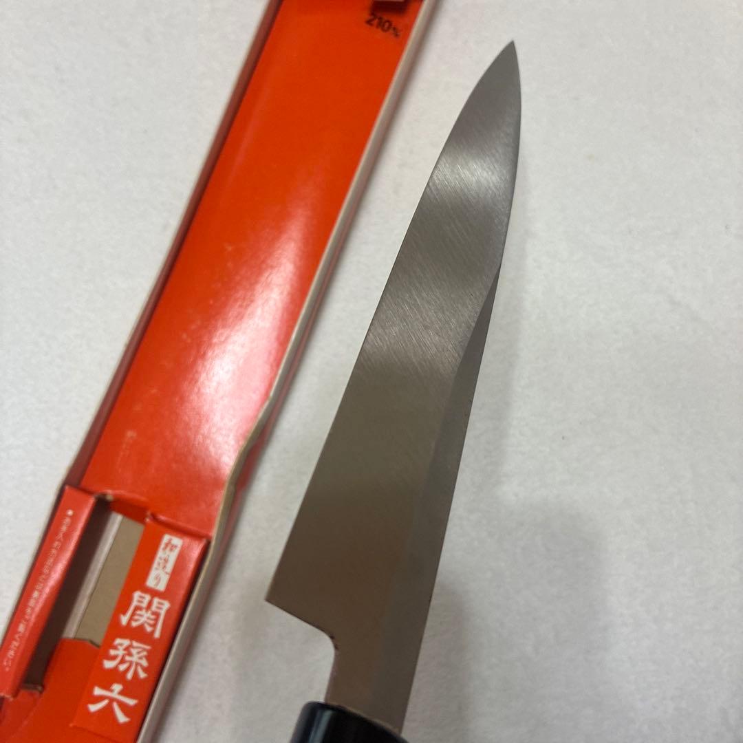 貝印　和造り　関孫六 刺身包丁　竹　鋼