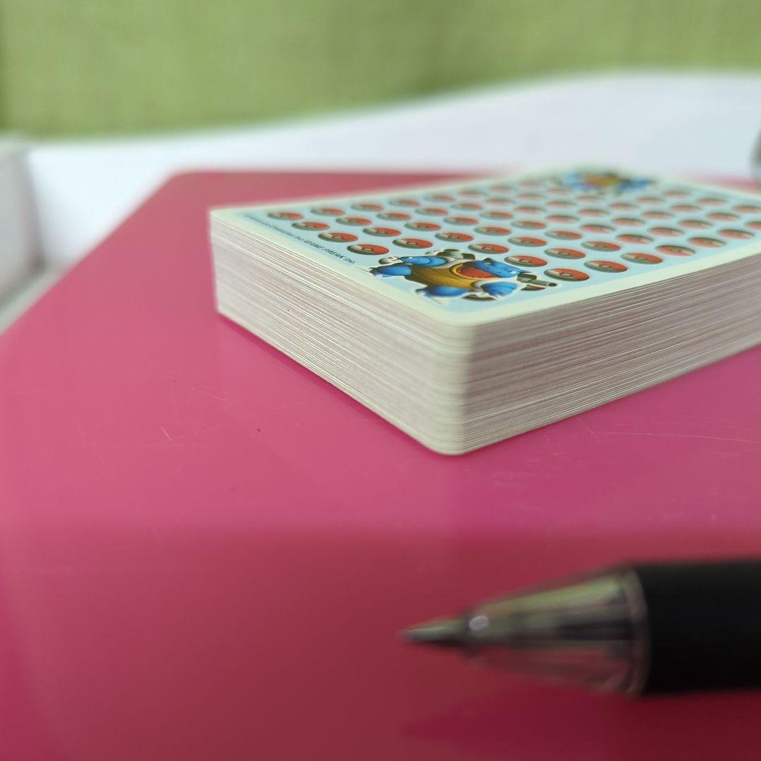 ポケモンバトル ブルー トランプ　希少　レア　任天堂　2874番