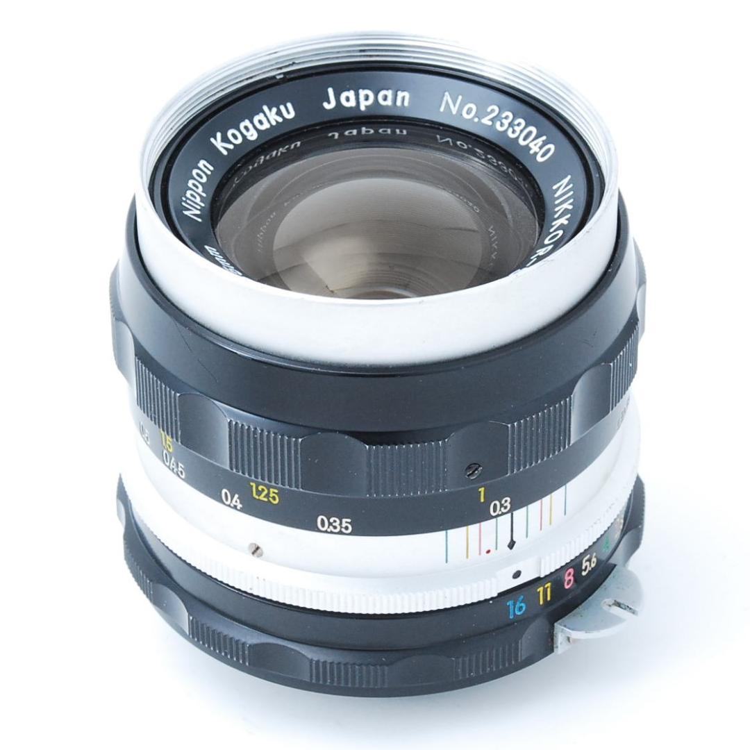 【整備済】Nikon NIKKOR-S Auto 35mm F2.8