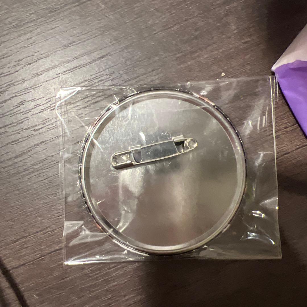 銀魂 銀時 缶バッジ 定春 ナンジャタウン