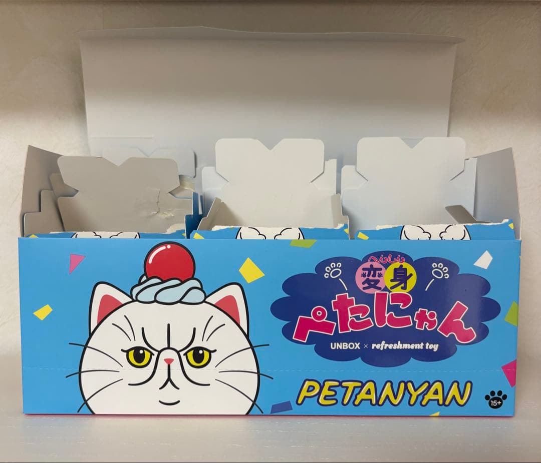 refreshment toy 変身ぺたにゃん ソフビ フィギュア