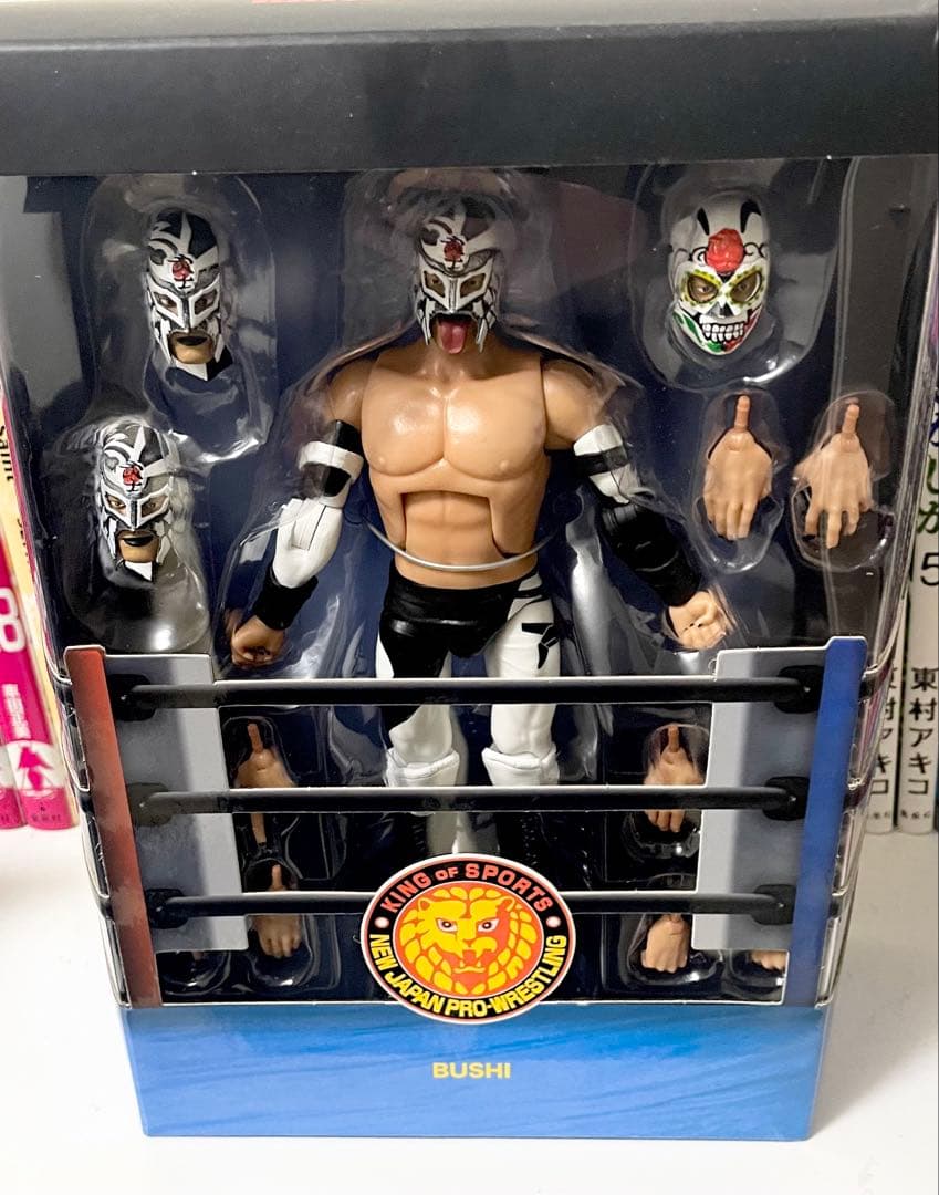 新日本プロレス BUSHI Super7アクションフィギュア