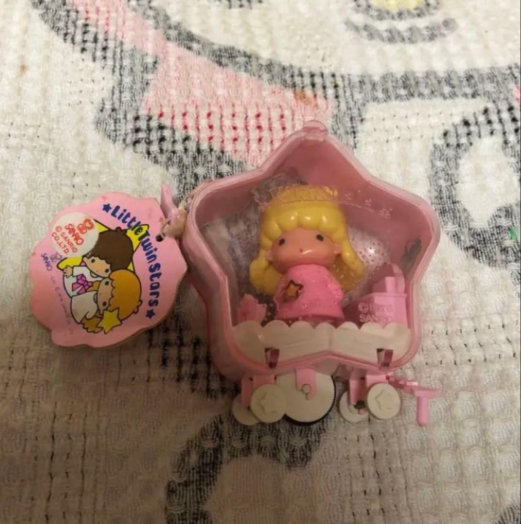 サンリオ　昭和レトロ　1976 キキララのちいさなくるま　星のくるま　ララ　中古