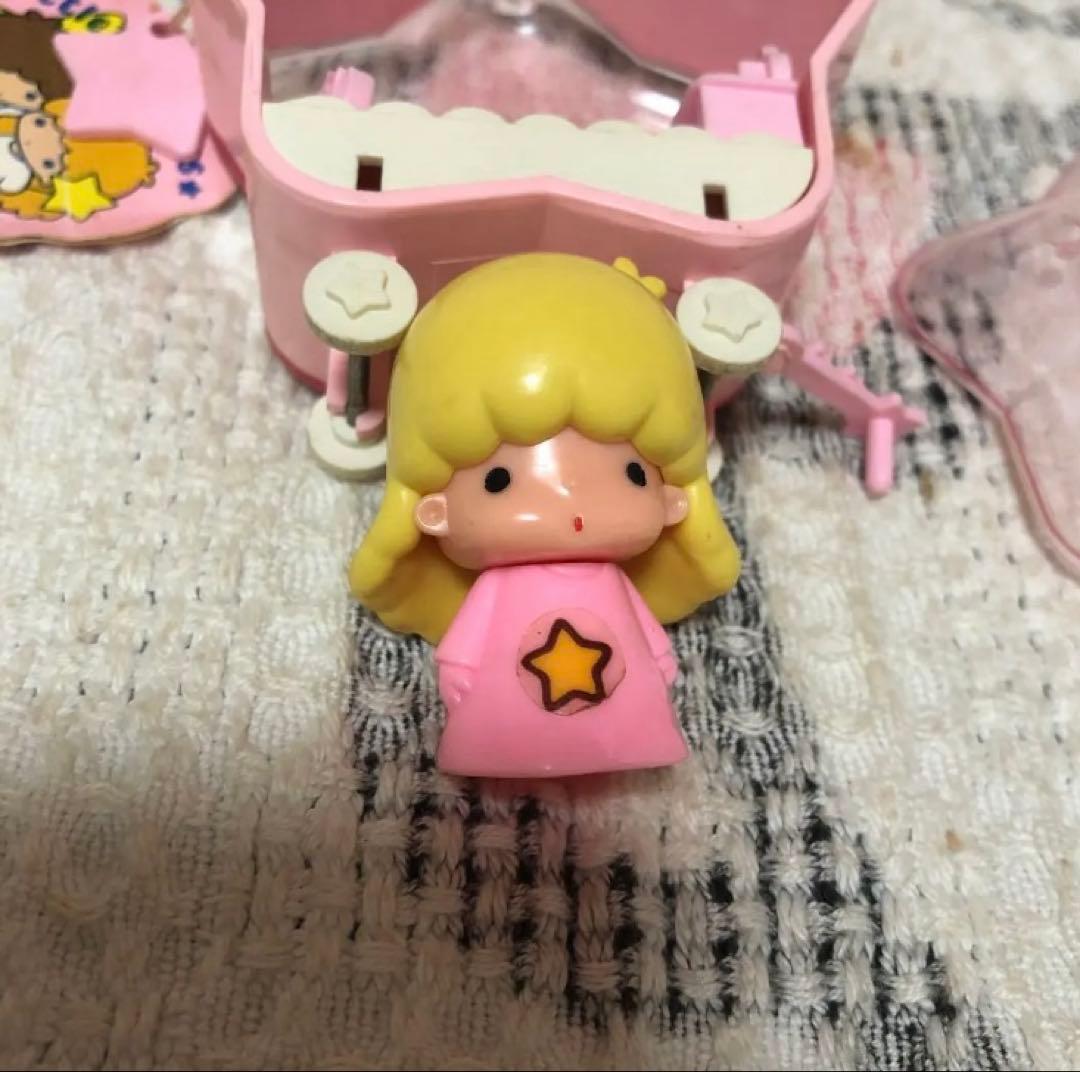 サンリオ　昭和レトロ　1976 キキララのちいさなくるま　星のくるま　ララ　中古